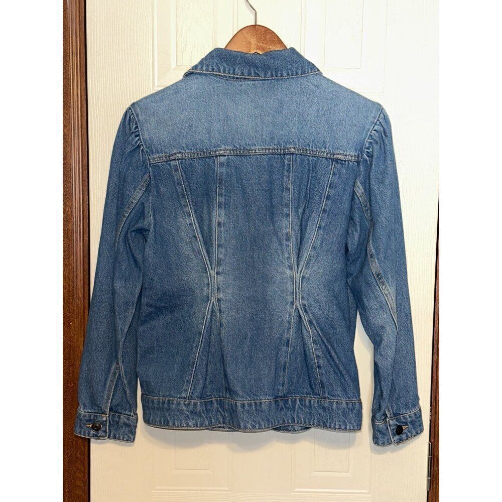 Future Collective Gabriella Karefa-Johnson Denim Jean Jacket Size Small - Picture 6 of 14